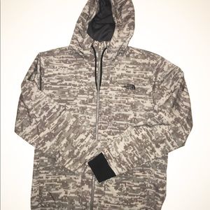The North Face zip-up print jacket